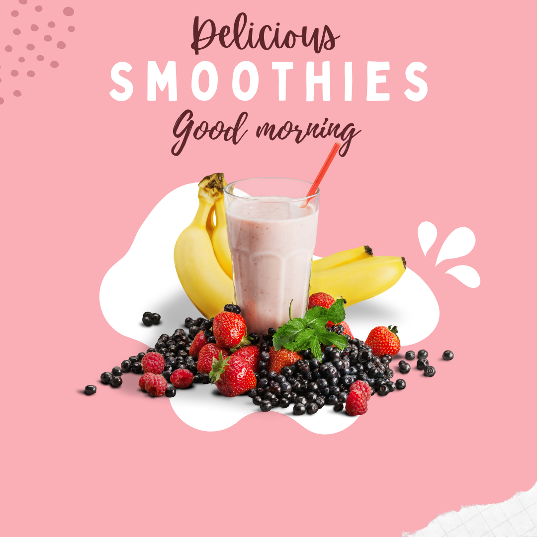 Smoothies Instagram Post detox health smoothie